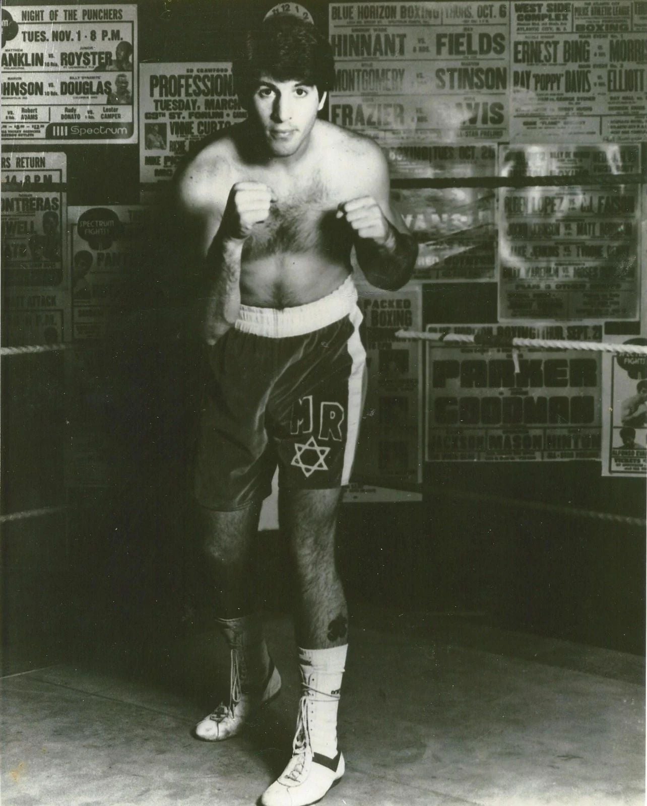 Mike Rossman Keychain Boxing Picture