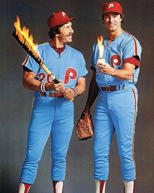 Mike Schmidt Steve Carlton Photo Philadelphia Phillies Baseball Picture Mlb