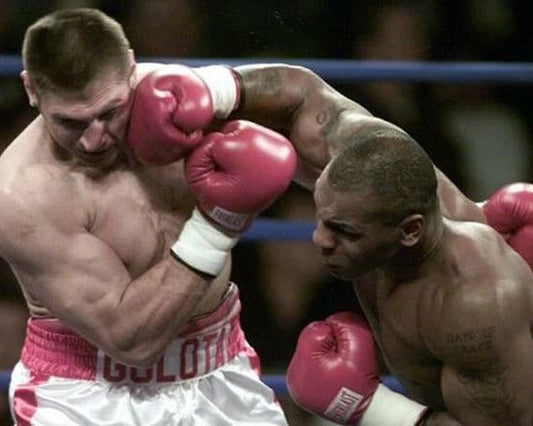 Mike Tyson Vs Andrew Golota Keychain Boxing Picture Right By Tyson
