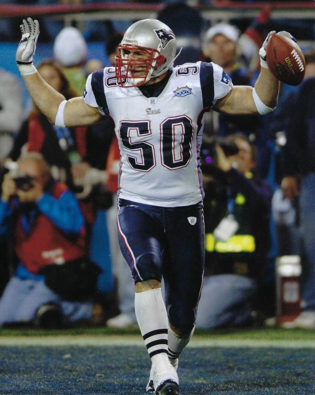 Mike Vrabel Keychain New England Patriots Football Picture Nfl