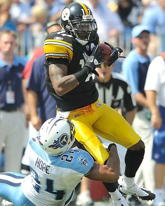 Mike Wallace Photo Pittsburgh Steelers Picture Nfl Football
