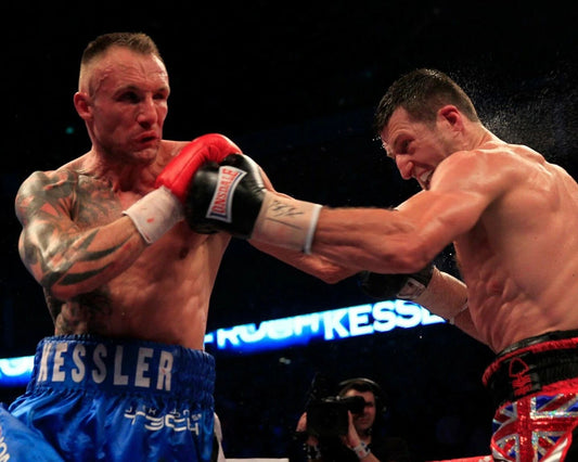 Mikkel Kessler Keychain Boxing Picture Ring Action