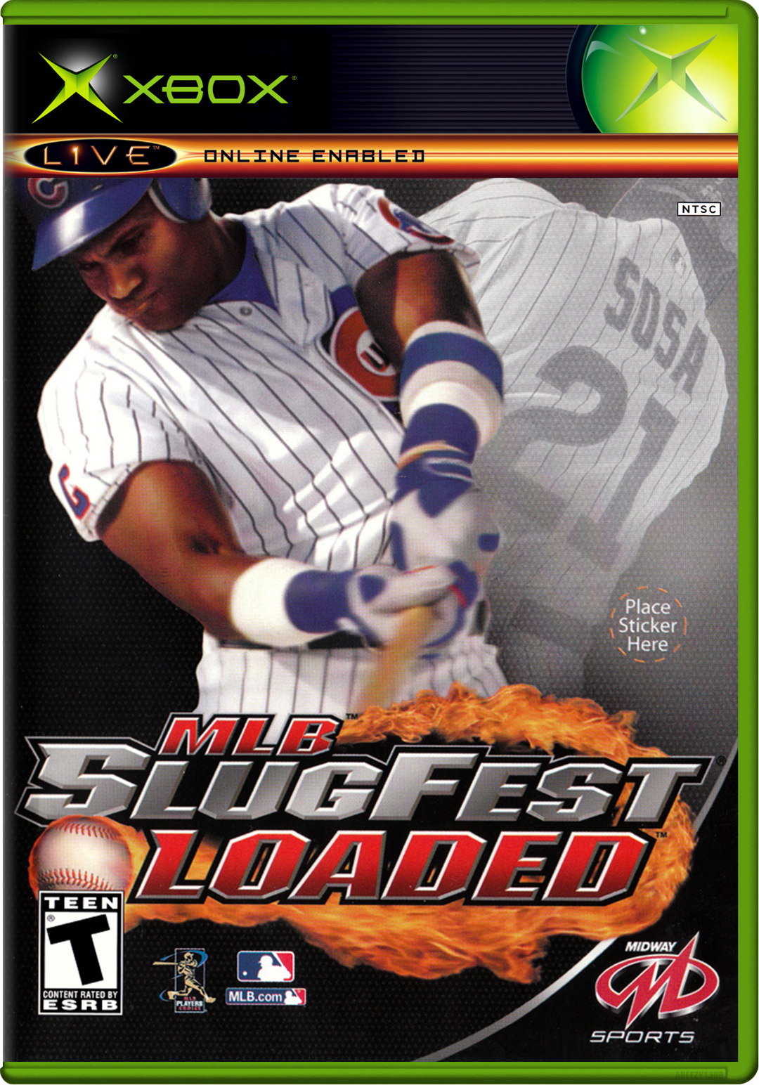 Mlb Slugfest Loaded Xbox Print Poster