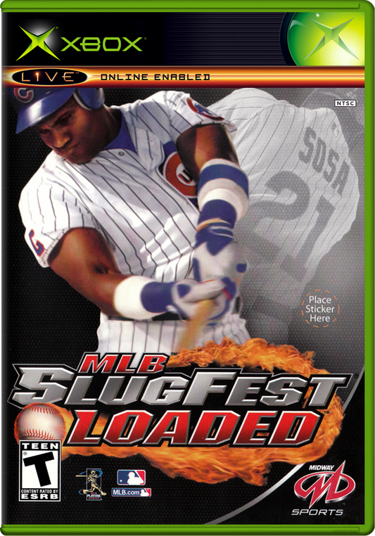 Mlb Slugfest Loaded Xbox Print Poster