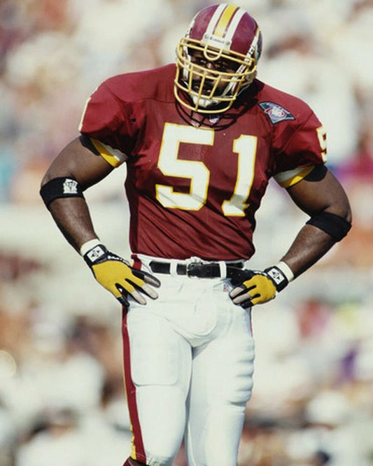 Monte Coleman Photo Washington Redskins Picture Football Nfl