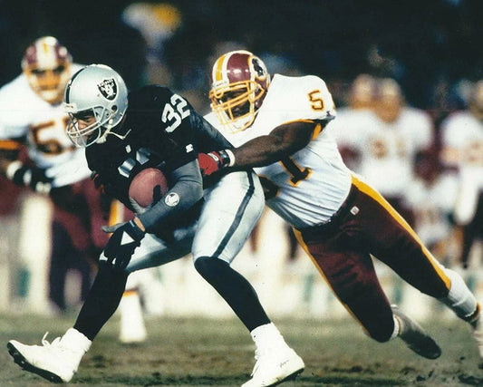 Monte Coleman Keychain Washington Redskins Picture Football Nfl Vs Raiders