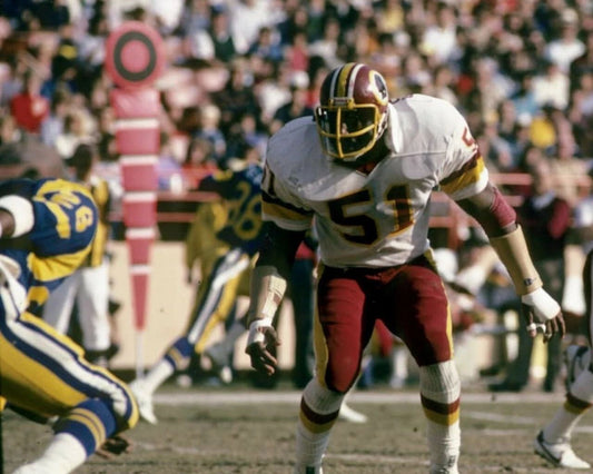 Monte Coleman Photo Washington Redskins Picture Football Nfl Vs Rams