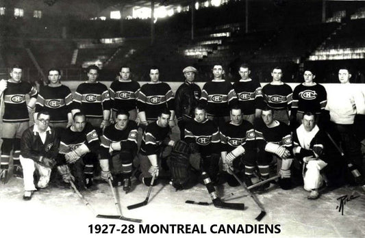 Montreal Canadiens 1927 28 Team Magnet Hockey Nhl Picture