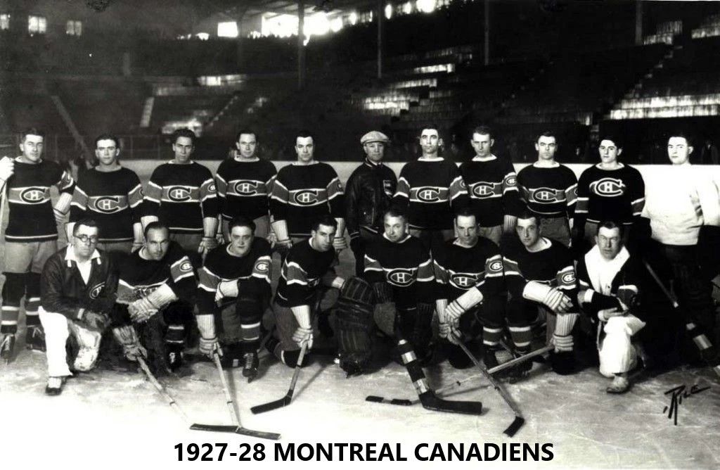 Montreal Canadiens 1927 28 Team Photo Hockey Nhl Picture