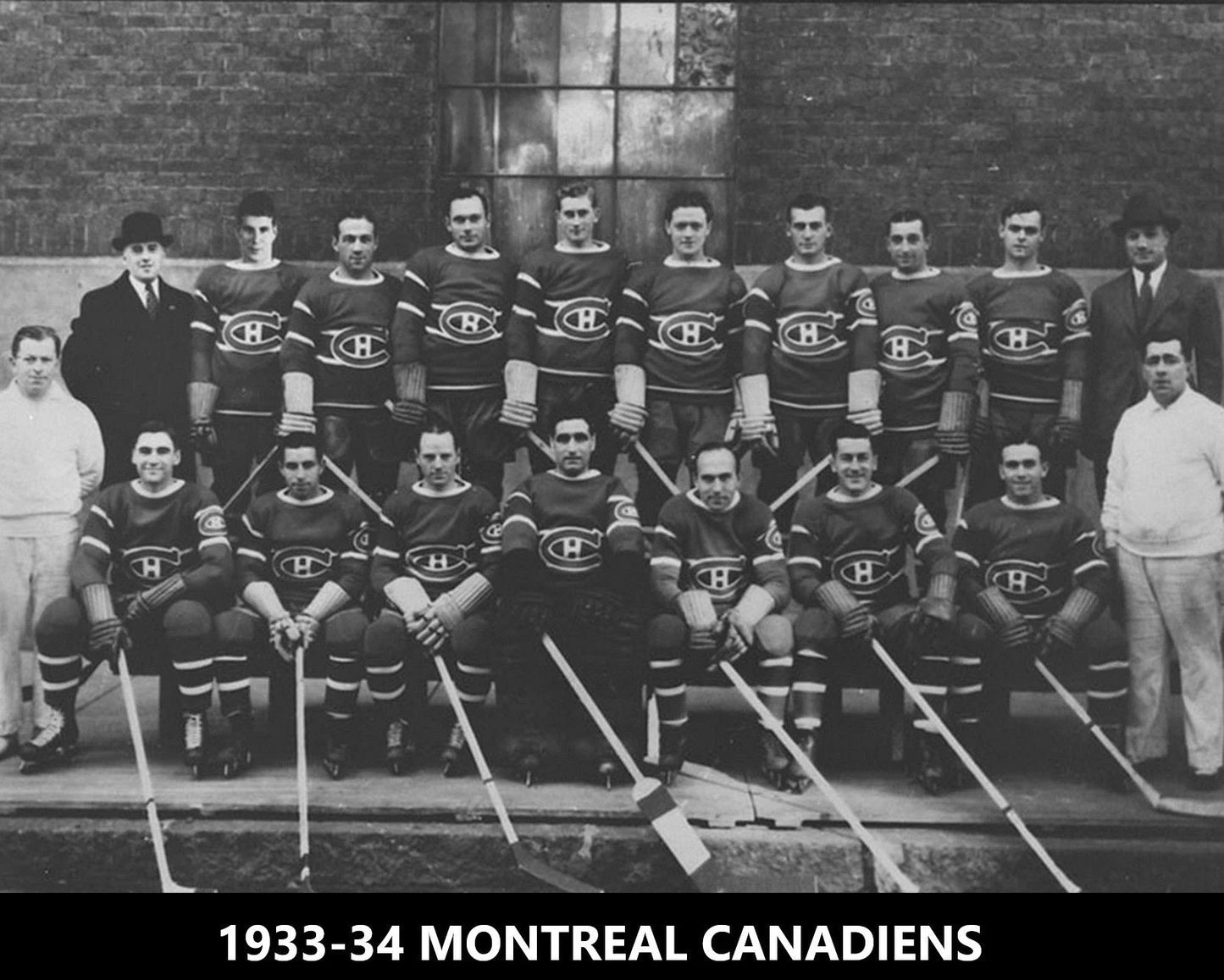 Montreal Canadiens 1933 34 Team Photo Hockey Picture Nhl