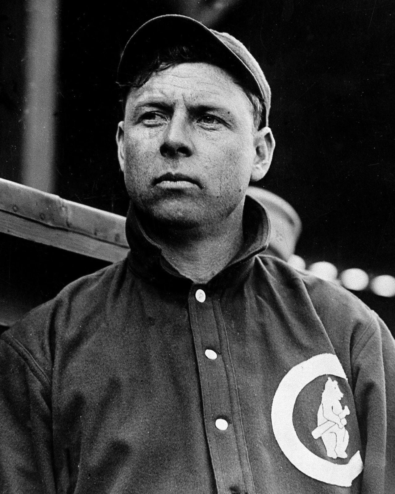 Mordecai Three Finger Brown Photo Chicago Cubs Baseball Picture Mlb Clos Up