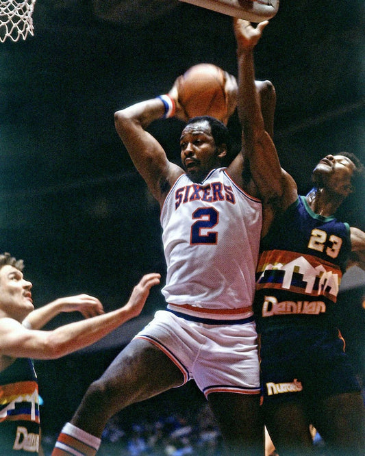 Moses Malone Keychain Philadelphia 76Ers Sixers Basketball Nba Vs Nuggets