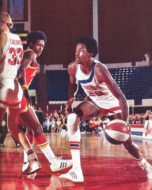 Moses Malone Photo Utah Stars Basketball Aba Picture