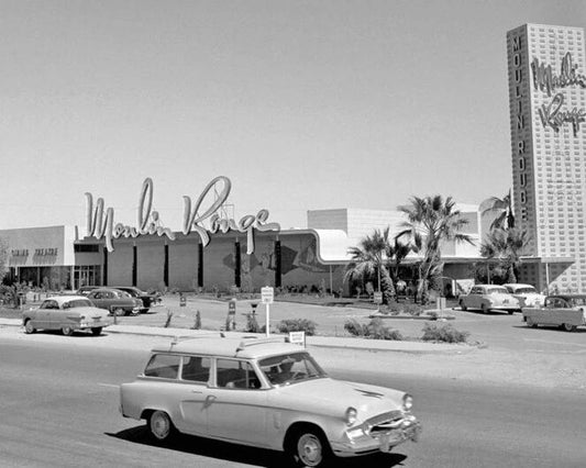 Moulin Rouge Hotel Casino Las Vegas Glossy Magnet Print 1955 Magnet