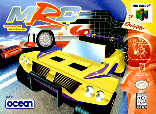 Mrc Multi Racing Championship N64 Print Poster