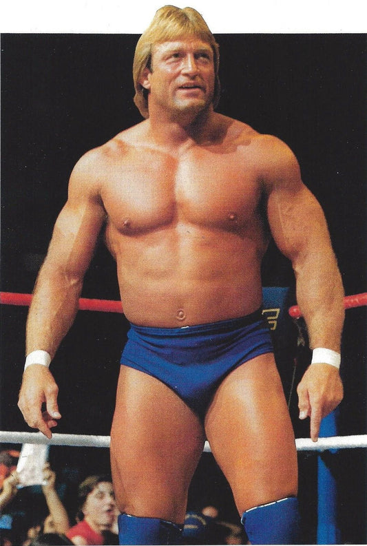 Mr Wonderful Paul Orndorff Keychain Wrestling Picture Wwf Wide Border
