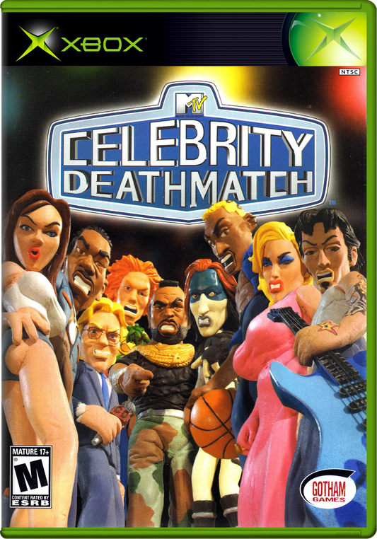 Mtv Celebrity Deathmatch Xbox Print Poster