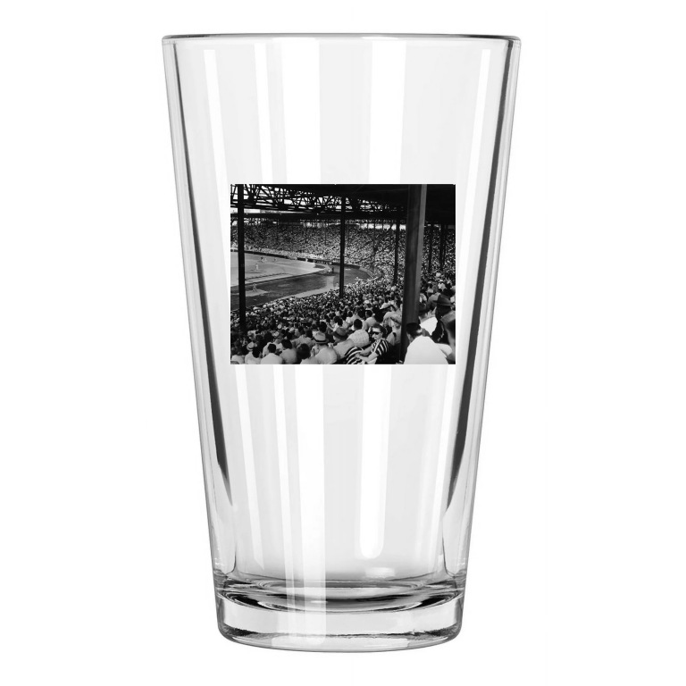 Muehlebach Field Municipal Stadium Kansas City Blues Pint Beer Drinking Glass