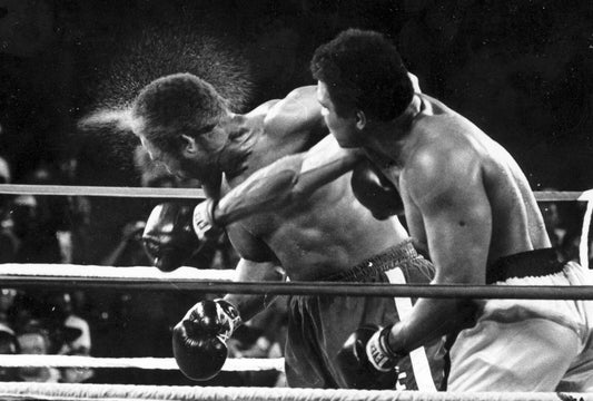 Muhammad Ali George Forman Ko Classic Iconic Boxing Picture Keychain Print