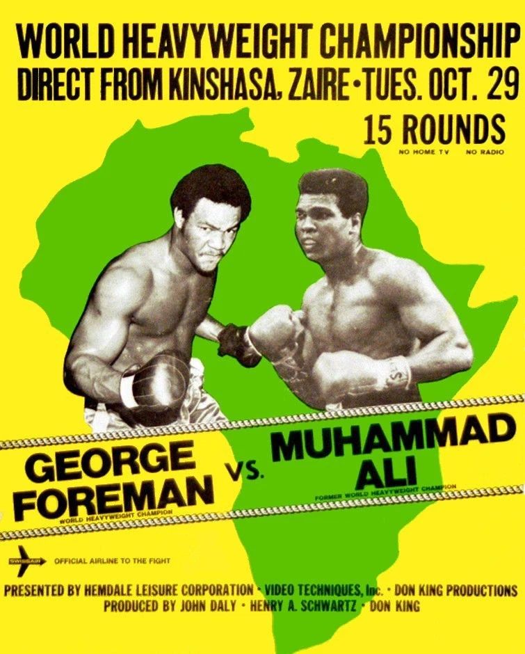 Muhammad Ali Vs George Foreman Photo Boxing Zaire 300 Piece Jigsaw Puzzle