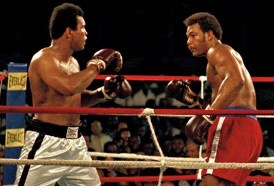 Muhammad Ali Vs George Forman Classic Iconic Boxing Picture Photo 5 X 7