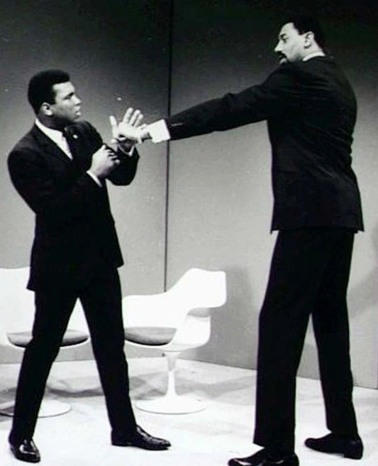 Muhammad Ali Vs Wilt Chamberlain Keychain Boxing Picture Basketball