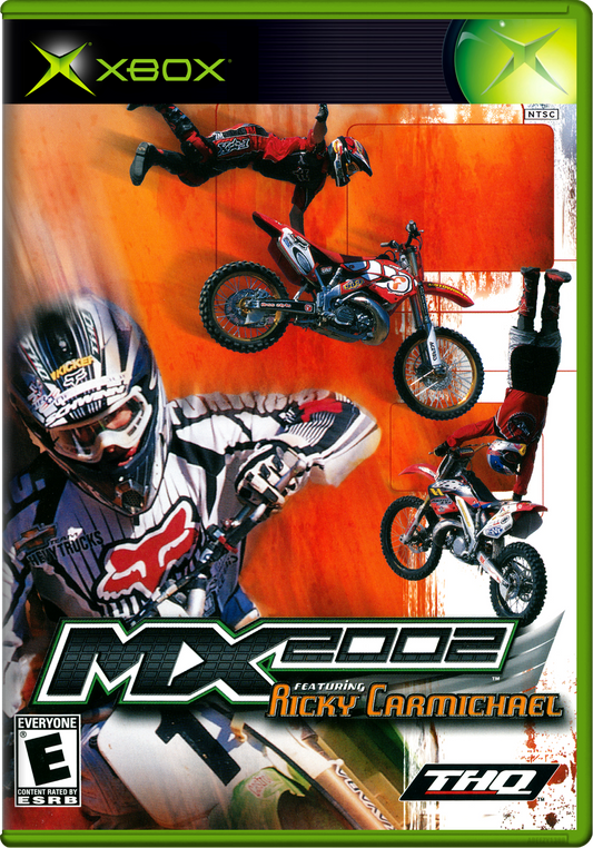 Mx 2002 Featuring Ricky Carmichael Xbox Print Poster