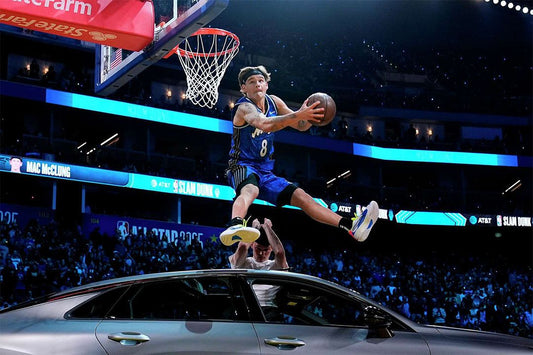 Mac Mcclung Basketball Star 2025 Dunk Contest Champion Sports Poster
