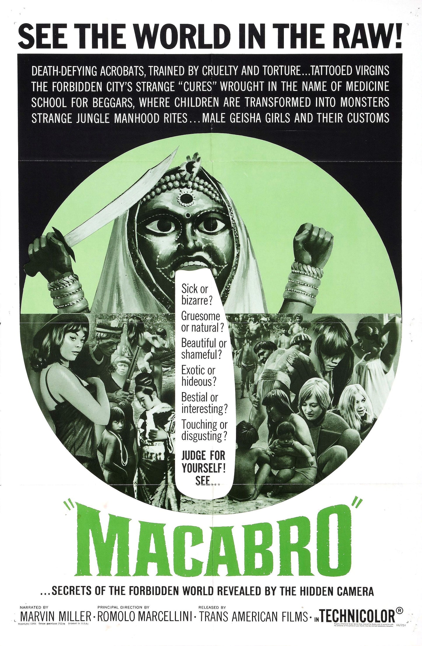 Macabro 01 Movie Magnet