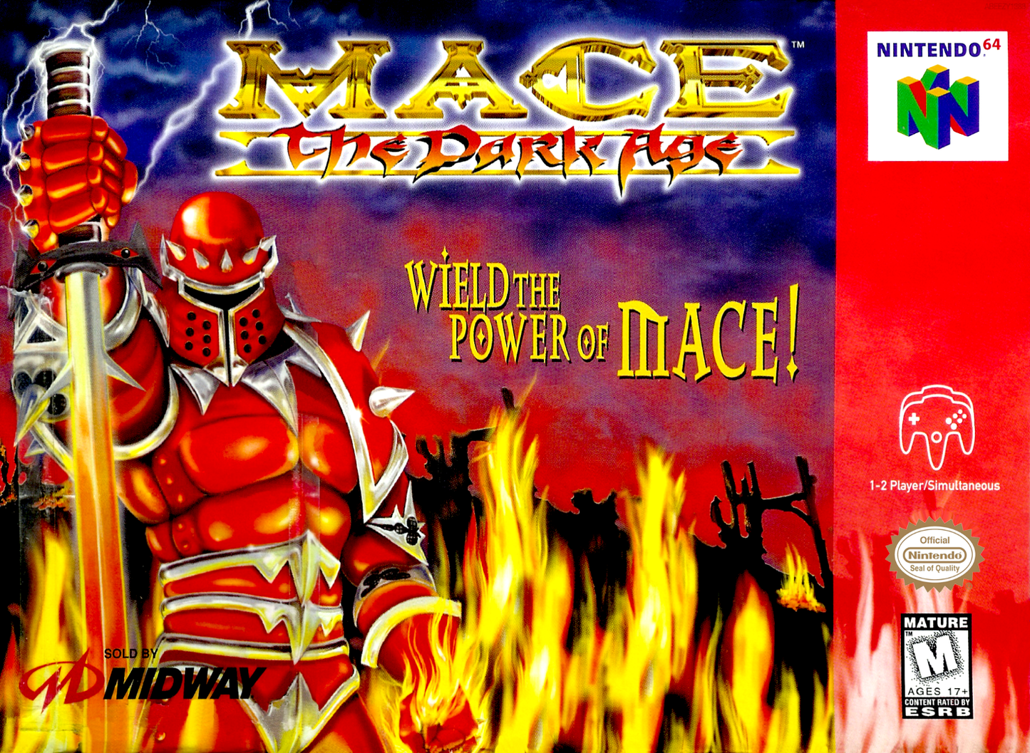 Mace The Dark Age N64 Keychain
