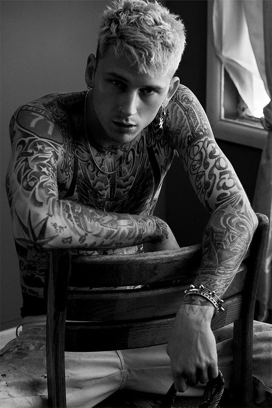 Machine Gun Kelly Bad Boy Artist Rapper Print Wall Art Home Decor Poster