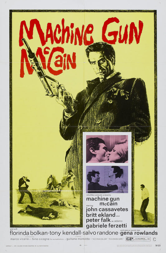Machine Gun Mccain 01 Movie Magnet