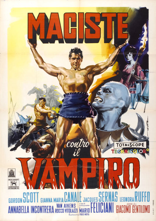 Maciste Vs Vampire 01 Movie Magnet