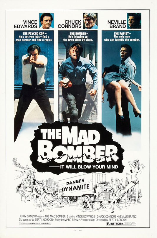 Mad Bomber 02 Movie Magnet