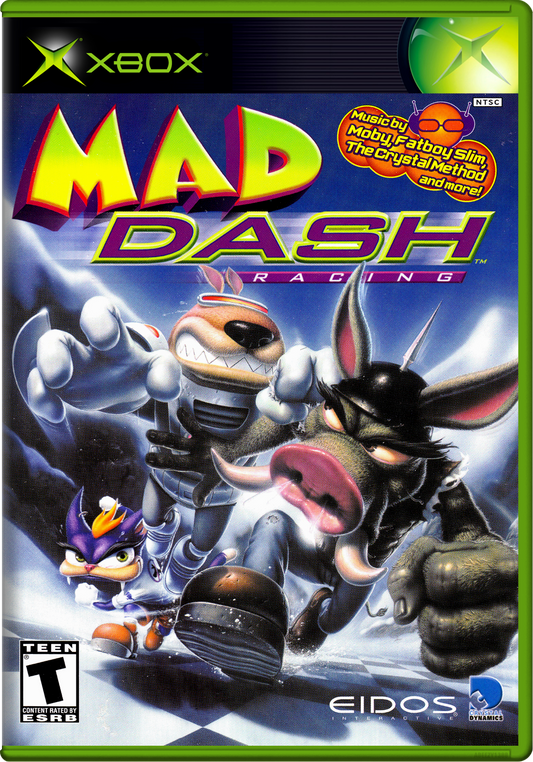Mad Dash Racing Xbox Print Poster