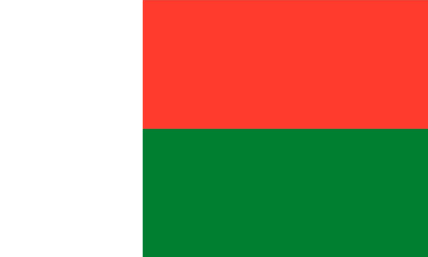 Madagascar Flag Keychain