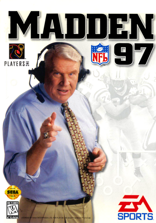 Madden 97 (Usa) Genesis Print Poster