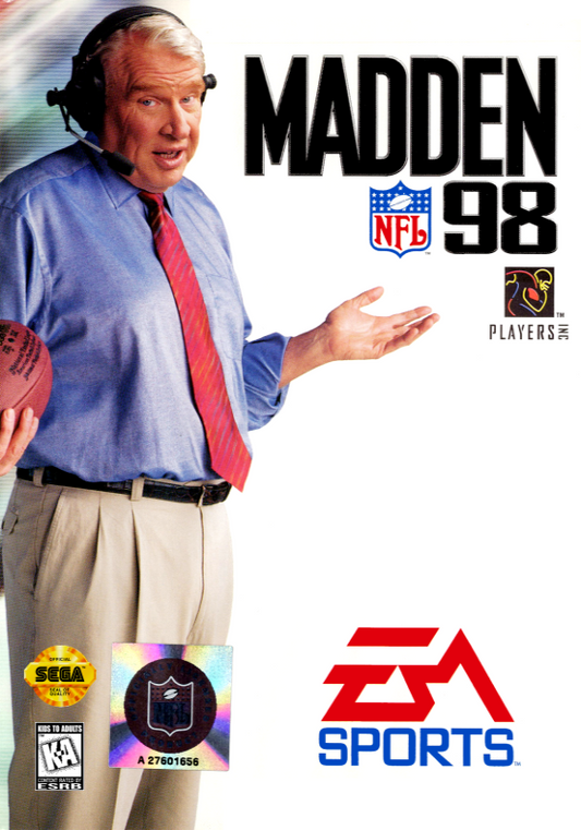 Madden 98 (Usa) Genesis Print Poster