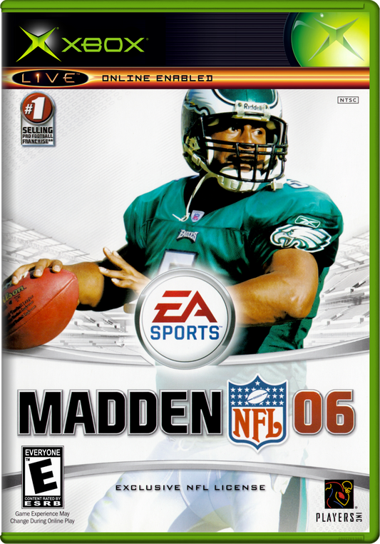 Madden Nfl 06 Xbox Print Poster