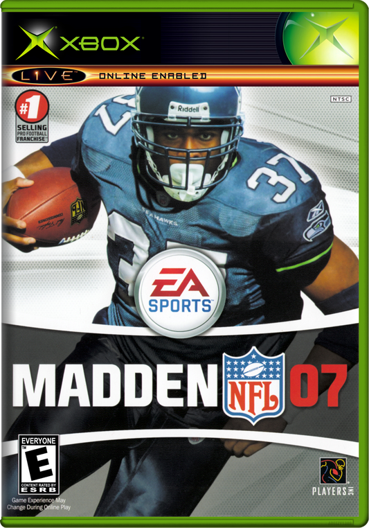 Madden Nfl 07 Xbox Print Poster
