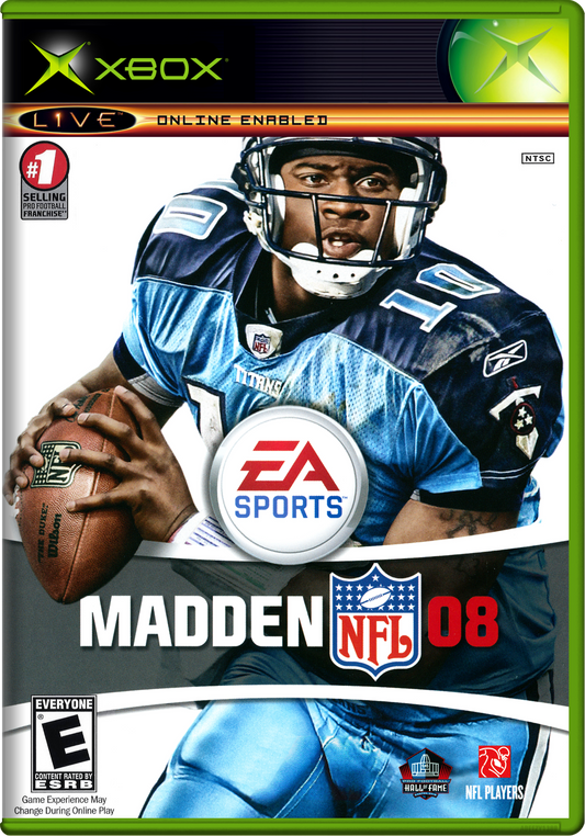 Madden Nfl 08 Xbox Print Poster