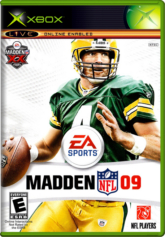 Madden Nfl 09 Xbox Print Poster