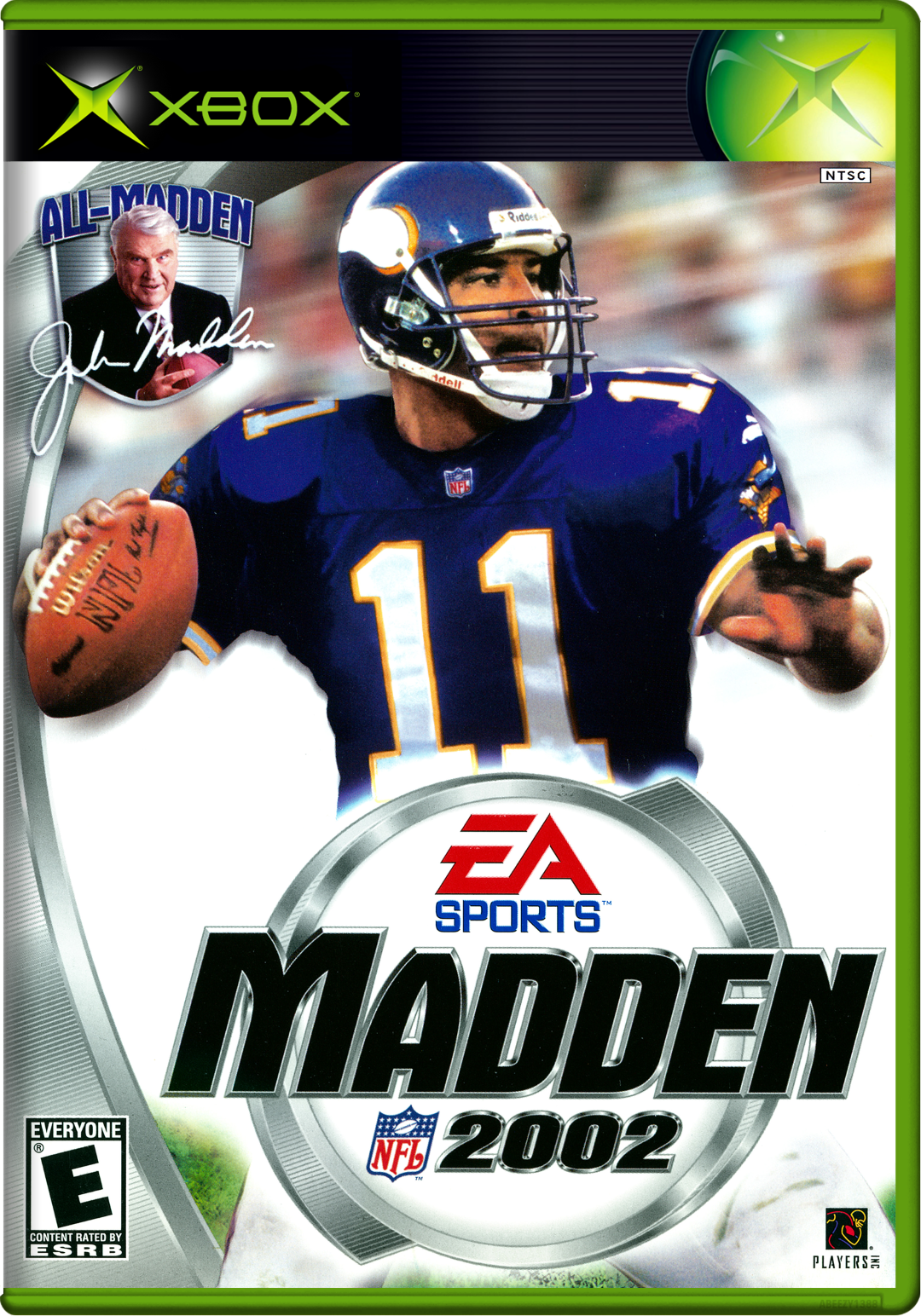 Madden Nfl 2002 Xbox Print Poster