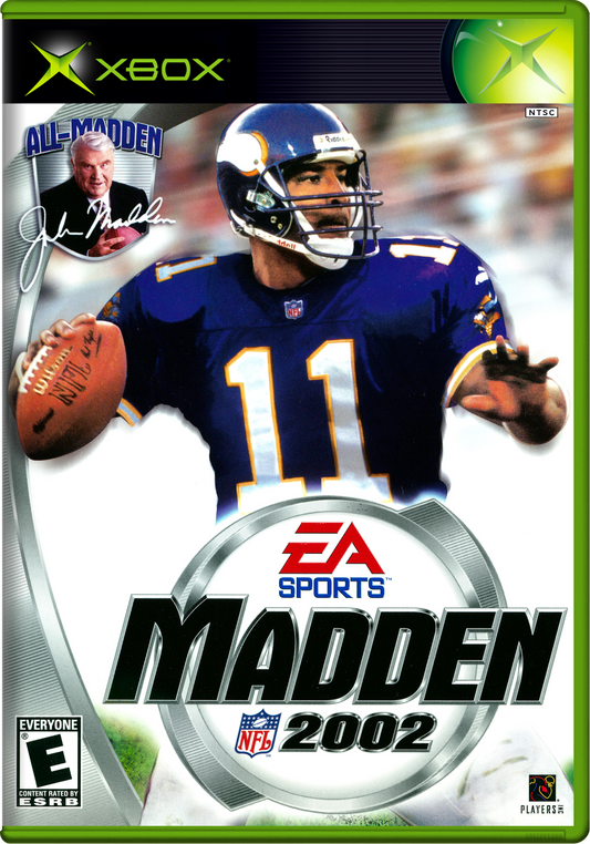 Madden Nfl 2002 Xbox Print Poster