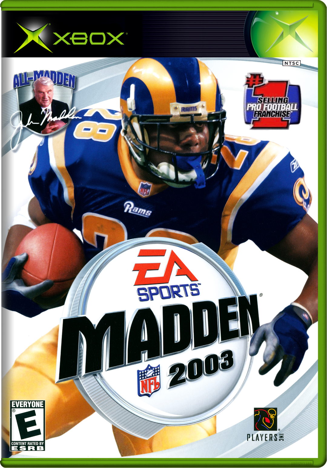 Madden Nfl 2003 Xbox Print Poster