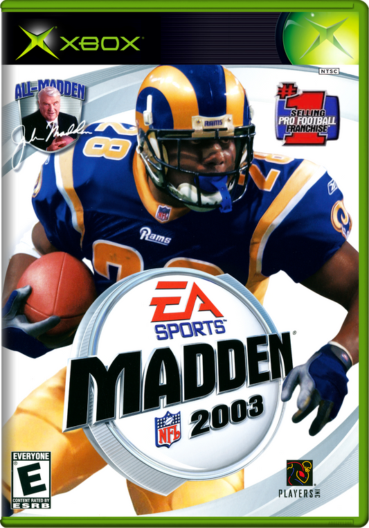 Madden Nfl 2003 Xbox Print Poster