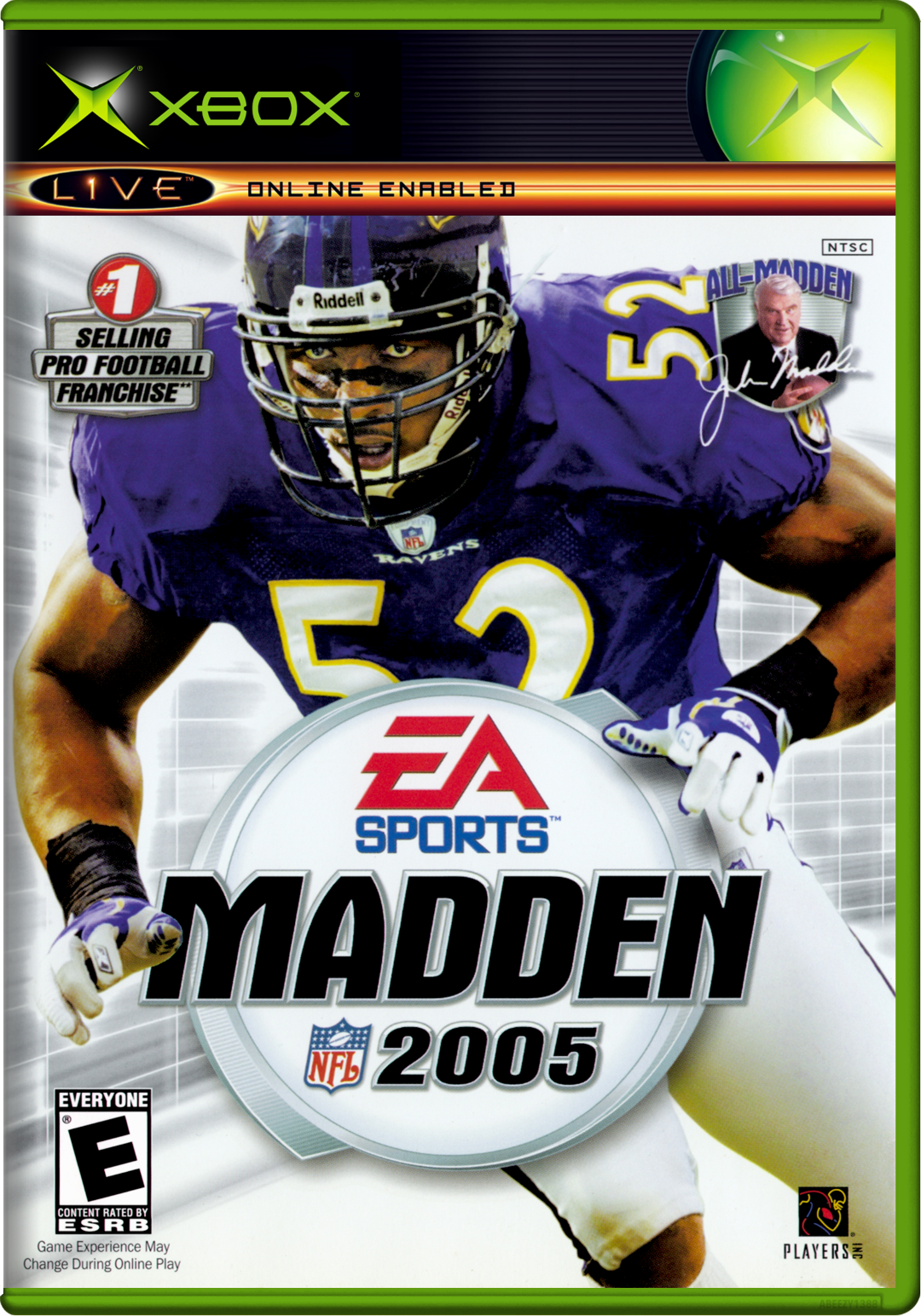 Madden Nfl 2005 Xbox Print Poster