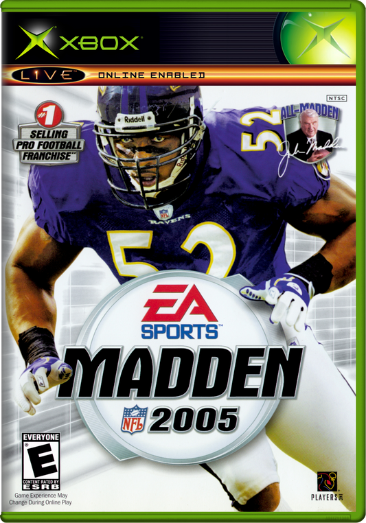 Madden Nfl 2005 Xbox Print Poster