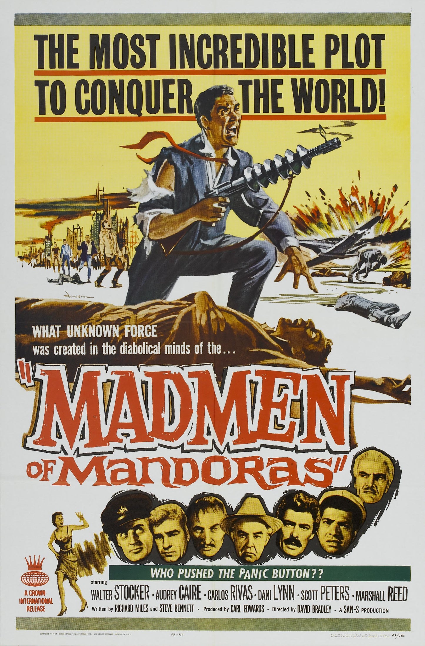 Madmen Of Mandoras 01 Movie Magnet