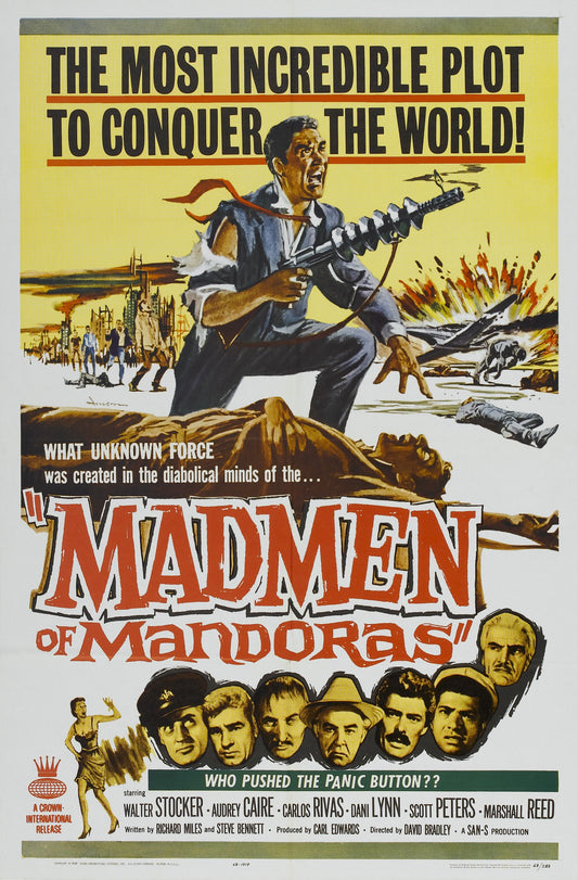 Madmen Of Mandoras 01 Movie Magnet